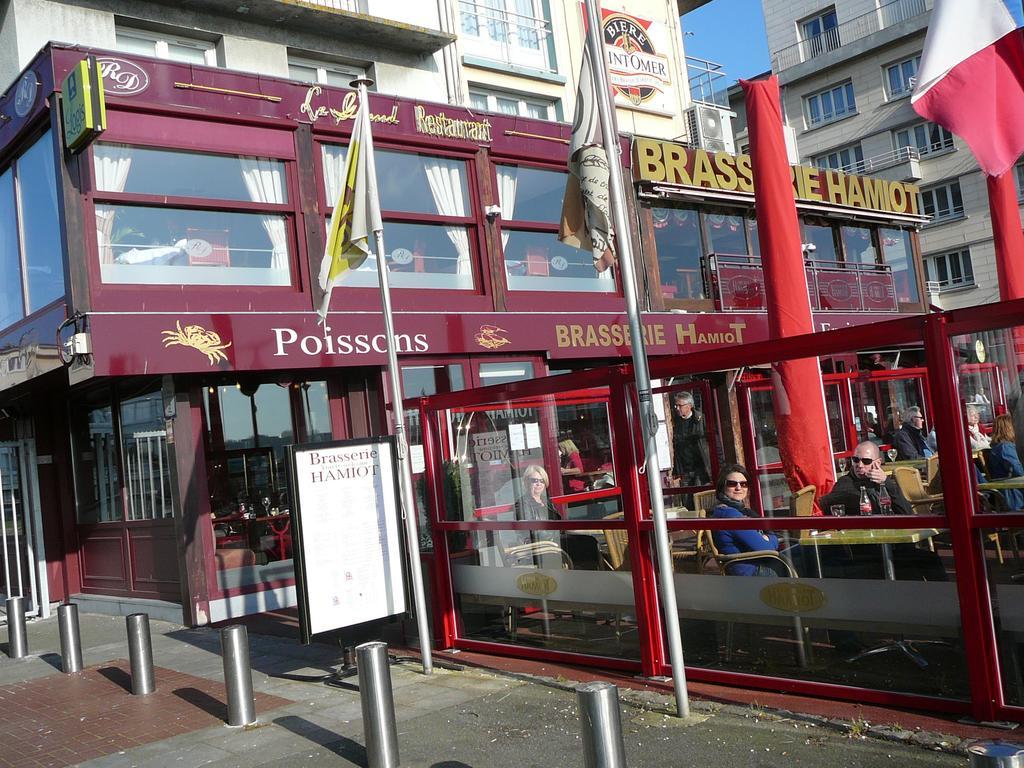 Logis Hotel Hamiot Boulogne-sur-Mer Eksteriør billede